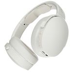 Skullcandy Hesh Evo Wireless Over Ear Headphones with Charging Cable,36 Hr Battery,Microphone,Works with iPhone Android and Bluetooth Devices -Bone Orange Glow