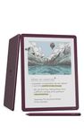 Amazon Kindle Scribe Colorsoft 64GB (newest model) — 11” paper-like colour display with front light — Thin, light, powerful — Write in notebooks, documents, and books. Includes Premium Pen - Fig