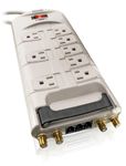 Philips SPP3202WA 3240-Joule Child-Safe Home Entertainment Surge Protector (8 outlets)