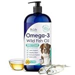 Liquid Fish Oil for Dogs with Omega