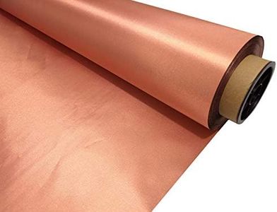 Pure Copper Fabric Shielding EMF EMI RF Electrode Magnetic Radiation on Low and High Frequencies 25 Meters Long