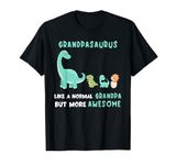 Grandpasaurus Like a Normal Grandpa But More Awesome T-Shirt