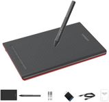 LetSketch 9625 Graphics Drawing Tablets, 8.26 x 5.51 Inches Digital Graphics Tablet with 8192 Levels Battery-Free Pen & 5 Hot keys, Compatible with Windows MacOS Android