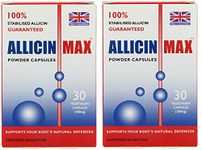 Allicin Max 30 Veg Caps (Pack of 2 - 60 Caps)