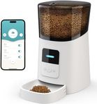 ADVWIN Pet Feeder WiFi, 6L Automatic Cat Feeder with App Remote Control, Programmable Pet Feeder, Smart Timed Pet Feeder for Dogs and Cats