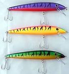 BHtackle 3 New 7 INCH Musky Muskie 