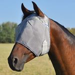 Cashel Crusader Fly Mask, Grey, Dra