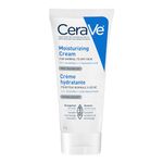 CeraVe Moisturizing Cream Travel Size Daily Face and Body Moisturizer for Normal to Dry Skin with Hyaluronic Acid Fragrance Free, 57 Grams