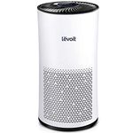 LEVOIT Lv-H133 Air Purifier For Home With True Hepa Filter Large Room Air Cleaner For Allergies And Pets Odor Eliminator For Smokers Mold Dust Pollen 538 Sq. Ft Us-120V 2-Year Warranty White