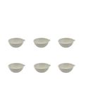 TEJAS China dish/Evaporating dish/made from porcelain for chemistry lab and other labs size,dia 80mm, 3.25 inches pack of 6