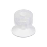 uxcell Bellows Suction Cup,20mm Diameter x M5 Joint Silicone Vacuum Pneumatic Suction Cup