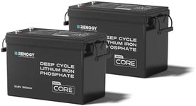 Renogy 2PCS 12V 300Ah LiFePO4 Lithi