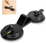 Floor Gap Fixer Tool - Heavy Duty 45° Striking Surface Floor Gap Repair Tool with Dual Enhanced Suction Cup, Plank Grabber Floors Fix Pro Made of Iron for Fixer Laminate/Vinyl Flooring Tools