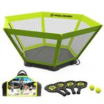 PaddleSmash – Outdoor Pickleball Yard Game - As Seen on Shark Tank - Beach, Backyard, Tailgate, Lawn Games (with Paddle)