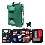 255PCs Pro First Aid Kit Emergency Survival Trauma Kit Medical Kit with Labeled Compartments for Boat Car Truck Camping Hiking Travel & Backpacking