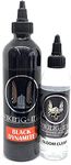 Viking Ink - Kit Black Dynamite 8oz (240 ml) + Mixer Gloom Clear 4oz (120 ml) 2 Units - Tattoo Ink