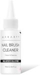 Makartt Nail Art Brushes Cleaner: Nail Polish Brush Bristles Restorer, Acrylic Nail Art Brush Cleaner Liquid for Solid Gel Polish/Nail Art Liner/Builder Gel/Dip Powder Manicure Brush - 70ml/2.36 Fl.oz