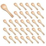 Tuperoymse 90 Pieces Small Wooden S