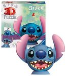 Ravensburger Disney Stitch 3D Jigsaw Puzzle for Children Age 6 Years Up - 72 Pieces - No Glue Required - Christmas Gifts for Kids, White