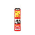 Hammerite Stone Chip Shield. Spray Shield Underseal Metal Paint for Cars. Underbody White Metal Paint. Rust Resistant, Durable Automotive Paint, 8 Year Protection - 600ml Aerosol 1.5 SqM Coverage​