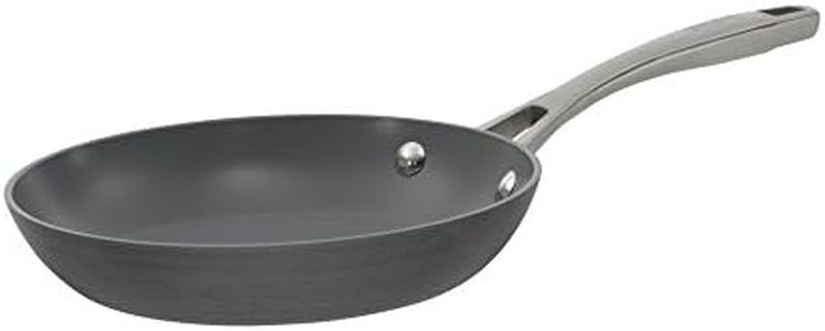 Bialetti 8" Ceramic Pro Non-Stick Hard Anodized Aluminum Frying Pan, Gray