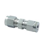 HongBoW Hardware 3 Pcs Stainless 304 Compression Tube Fitting Straight Union 1/4" OD x 1/4" OD