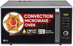 LG 28 L Microwave Conventional Oven(MC2887BFUM, Black)