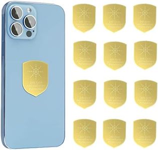 WeLohas Phone Protection Sticker,Works for Cell & Smart Phones, Laptops, Tablets,TV, Monitors - Suitable for All Devices,Golden -12Pcs