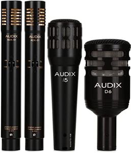 Audix DP Quad 4-Piece Drum Microphone Package for Live Sound and Recording