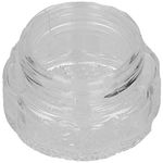 SPARES2GO Glass Lamp Light Bulb Cover for Whirlpool Oven Cooker