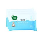 Mother Sparsh 10 Unscented Super Thick Fabric Baby Wipes - Pack of 3