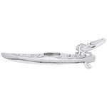 Kayak Charm In Sterling Silver, Charms for Bracelets and Necklaces