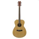 YAMAHA FSX400 Acoustic-Electric Guitar – Compact Concert Body, Scale 25", Slim String Spacing, Scalloped Bracing, System-75 Preamp with Pickup and Tuner – Natural Satin