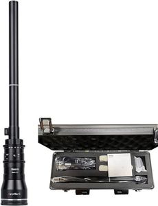 AstrHori 18mm F8 2X Macro Probe Lens Compatible with Fuji X-Mount Cameras,Half Frame Specialty Built-in Ring Light