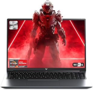 ACEMAGIC 16,1”Ordinateur Portable Ryzen 7 5700U(8 Core/16T,4,3 GHz) Boîtier métallique 16 Go RAM DDR4*2 NVME 512Go SSD Extension 2TB,Clavier Rétroéclairage WiFi 6,Type C,USB 3.2 Gaming Laptop