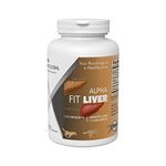 Alpha-Fit Liver Capsule |Blend of Milk Thistle- Aged Garlic Extract- Choline- L-Glutathione- Dandelion Root Extract |Liver Detox Supplement Liver support |Protection Against Fatty Liver |60 Capsule