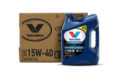 Valvoline VV773780-03 Premium Blue 15W40 Motor Oil, 1 Gallon, 3 Pack