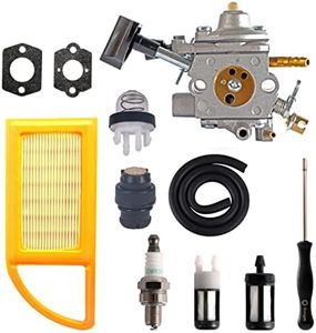 Mikatesi BR600 Carburetor Kit for Stihl BR500 BR550 BR600 BR700 BR 500 550 600 700 Backpack Leaf Blower Replaces Zama C1Q-S183 4282-120-0606 Parts - with 4282 141 0300 Air Filter Tank Vent Kit