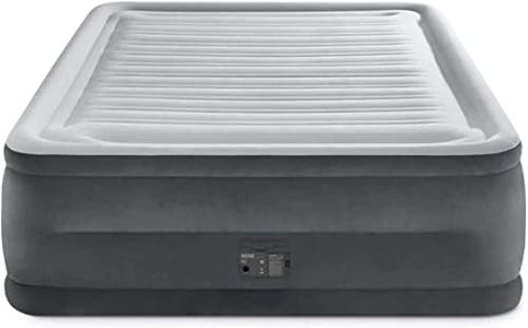 Intex Colchón hinchable de alta altura con BIP de la serie Dura-Beam 64418NP, gris