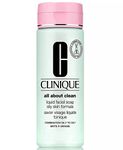 Clinique Liquid Facial Soap | Combination-Oily to Oily Skin Formula | Dermatologist-Developed to Protect Natural Moisture Balance | Free of Parabens, Phthalates, and Fragrance | 6.7 fl oz