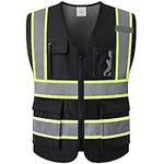 Kazsaifo Reflective Safety Vest for