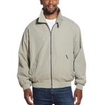 Weatherproof Original Mens Golf Jacket (Mens Windbreaker) Classic Mens Light Jacket (X-Large, New Stone)