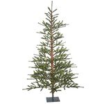 Vickerman 7' Bed Rock Pine Artificial Christmas Tree, Unlit - Faux Christmas Tree - Seasonal Indoor Home Decor - Easy to Care for - No Maintenace Required