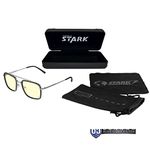 Gunnar Men's Stark Industries Blue Light Blocking Glasses, Silver, One Size