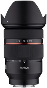 Rokinon AF 24-70mm f/2.8 Auto Focus Full Frame Zoom Lens for Sony E (IO2470AFZ-E)