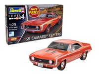 Revell 07712 '69 Camaro® SS™ 396 1:25 Scale Unbuilt/Unpainted Plastic Model Kit