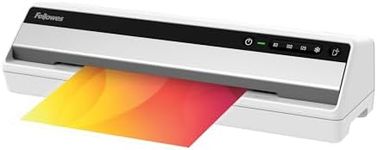 Fellowes Saturn A3 Small Office Laminator – InstaHeat, 60-Second Warm-Up, Jam Release, Auto Shut-Off – For 80/100/125 Micron Pouches – Includes 10 Sheets – Home & Office Use