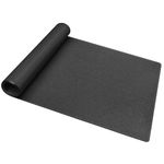 Treadmill Mat Floor Protector, Gym Floor Mat, Exercise Equipment Mat 200 x 90 cm x 6mm Thick for Exercise Bike, Spin Bike, Weight Bench, Fitness Equipment