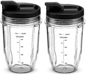 Replacement Blender Cups with Sip &