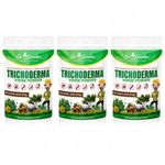 Go Garden Trichoderma Bio Fungicide for Plants 900g x 3 Pack | Organic Fungus Control Powder | 2 x 10⁸ CFU/g High Strength Formula | Controls Root Rot & Wilt | Soil Health Booster